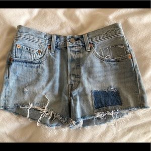 Levi’s 501 denim shorts